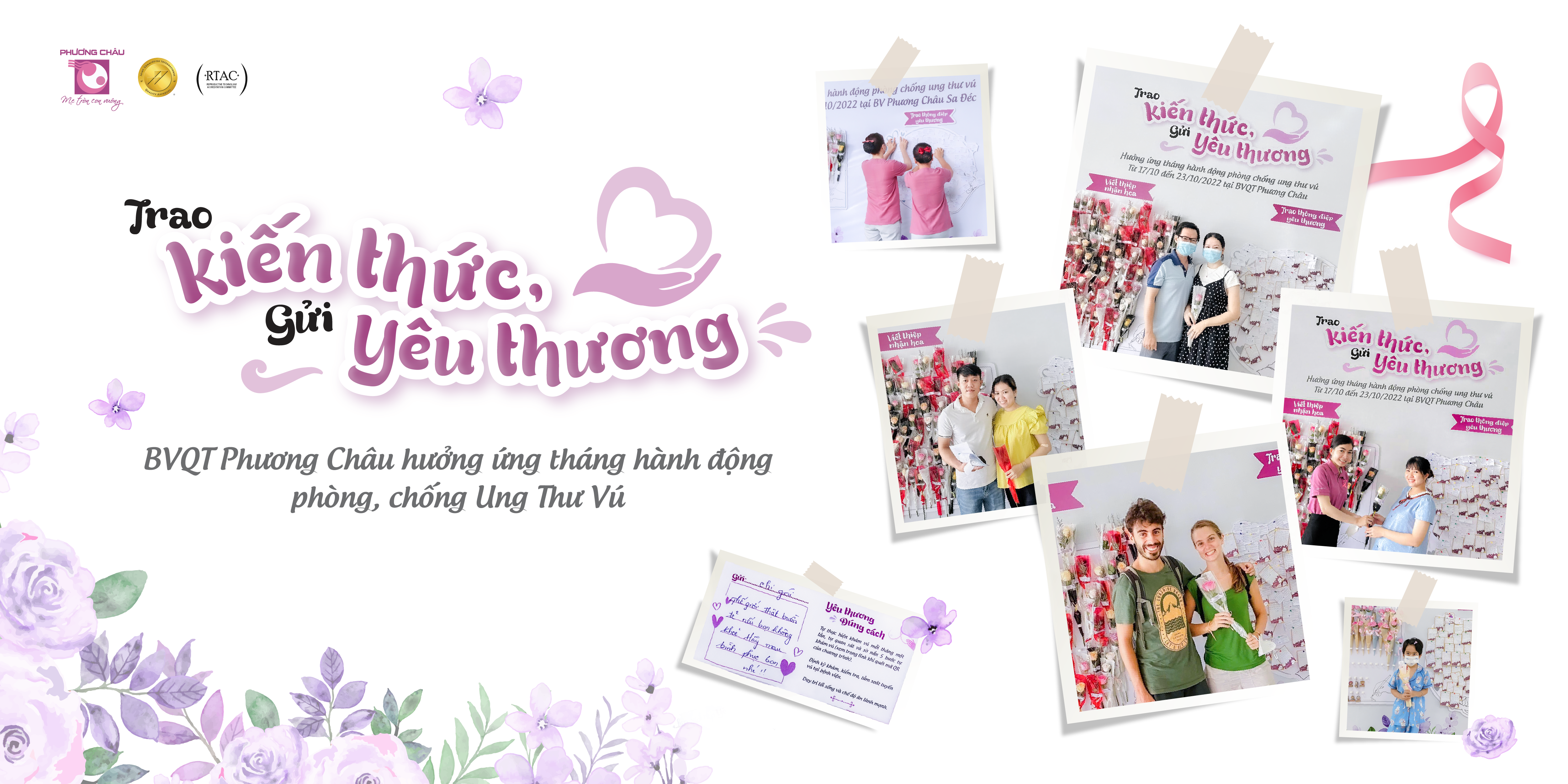 CÙNG PHƯƠNG CHÂU HƯỞNG ỨNG THÁNG RUY BĂNG HỒNG 20/10/2024